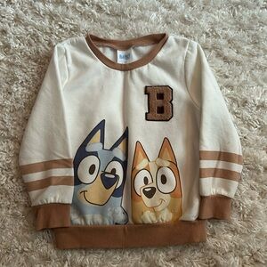 Bluey sweatshirt size 5t